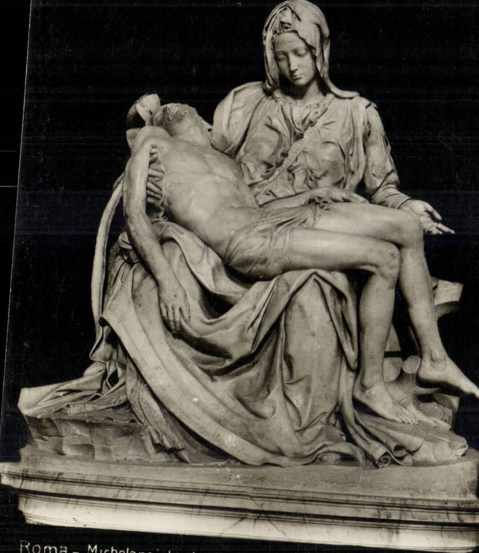 La Pietà de Michel-Ange — Rome — éditeur inconnu, n° de série non visible