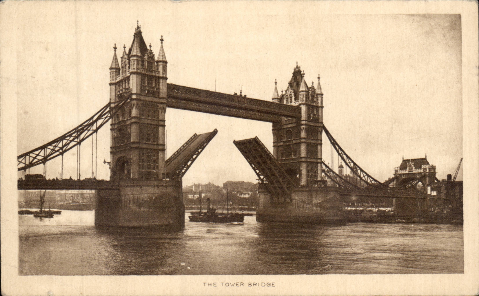 Grande Bretagne CPA Londres London the tower bridge