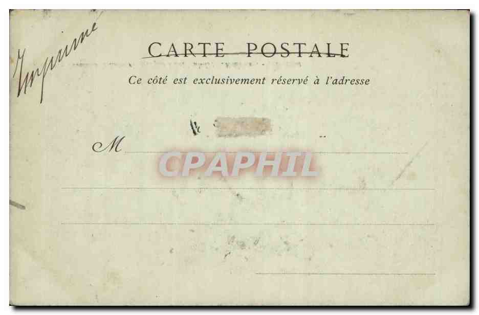 Nantes CPA Tombeau de Lamoriciere par Paul Dubois (cathedrale) — Verso