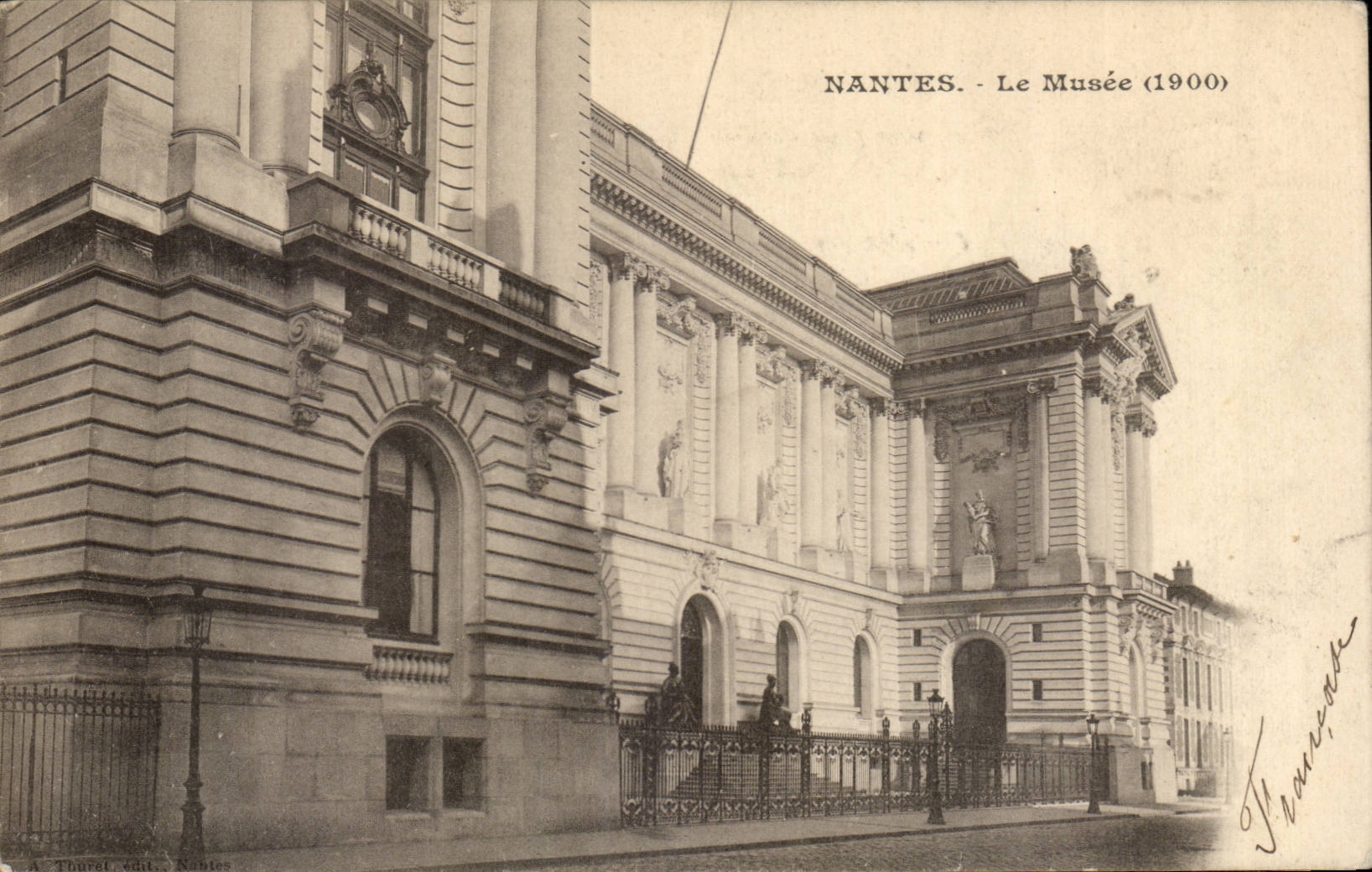 Nantes CPA le musee (1900)
