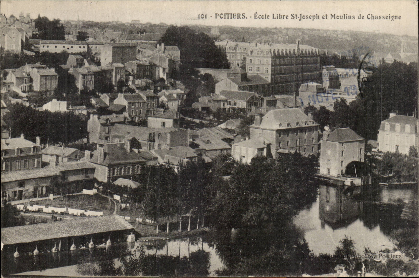Poitiers CPA Ecole libre Saint Joseph et moulins de Chasseigne