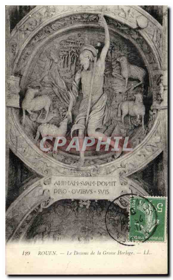 Rouen CPA Les dessous de la grosse horloge