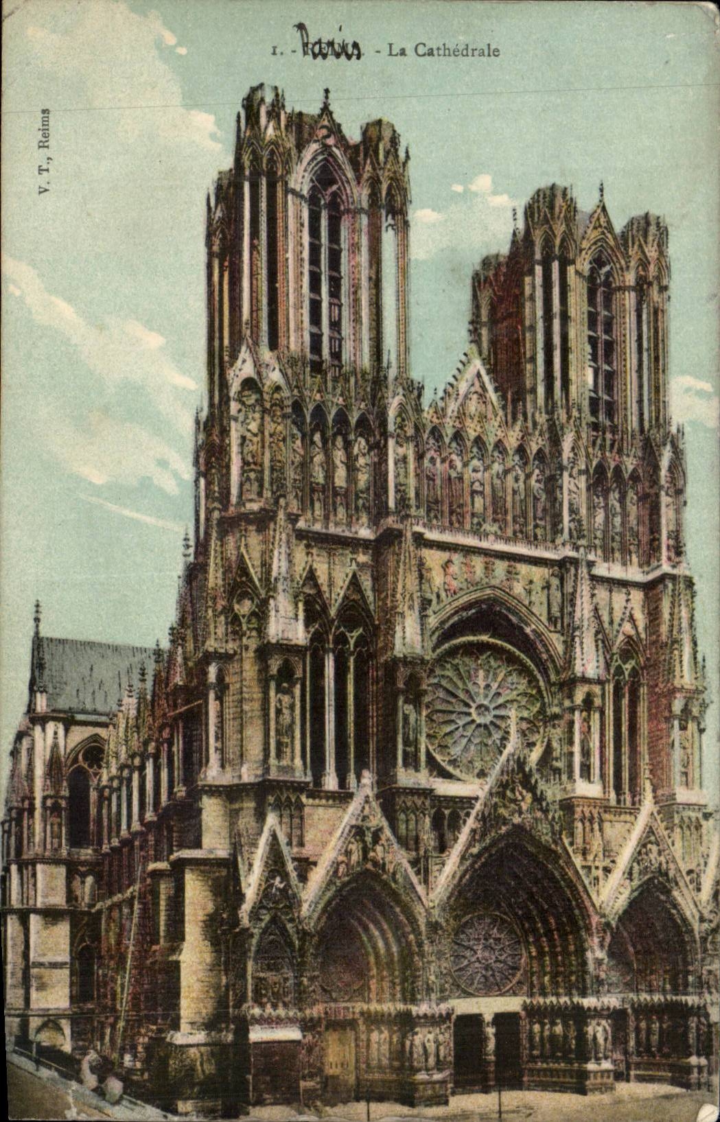 Paris - La Cathédrale — V.T. Reims, n° I