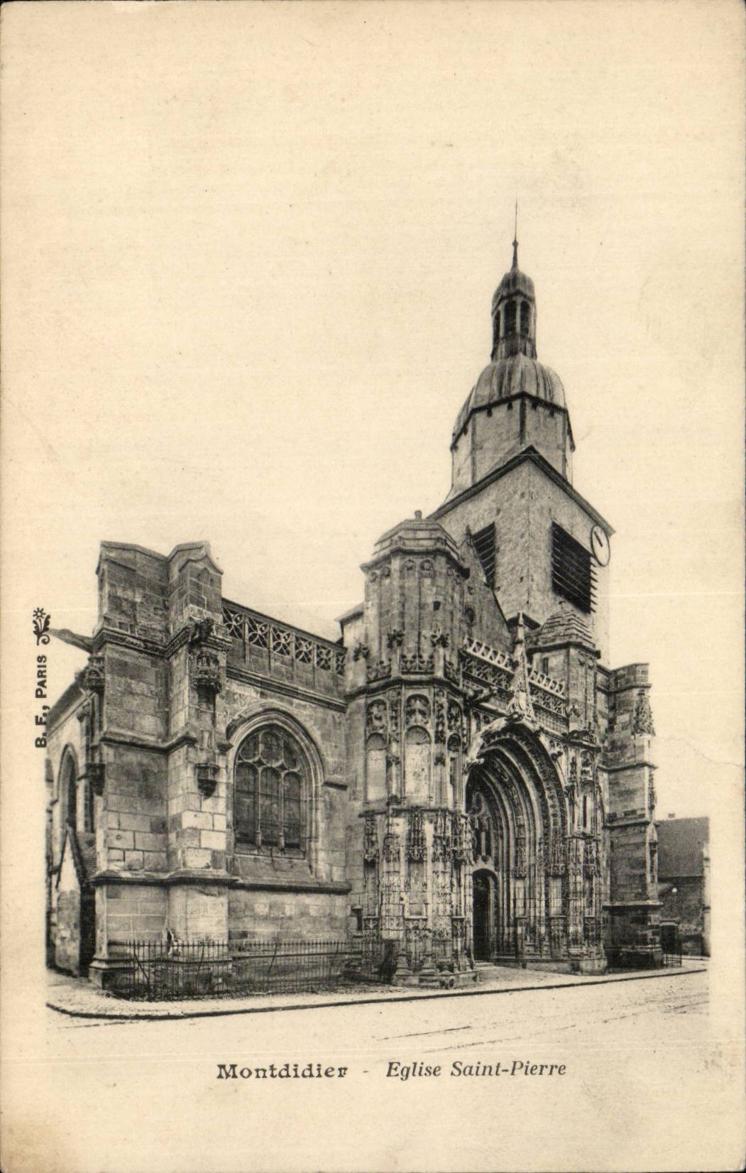 Montdidier CPA Eglise Saint Pierre