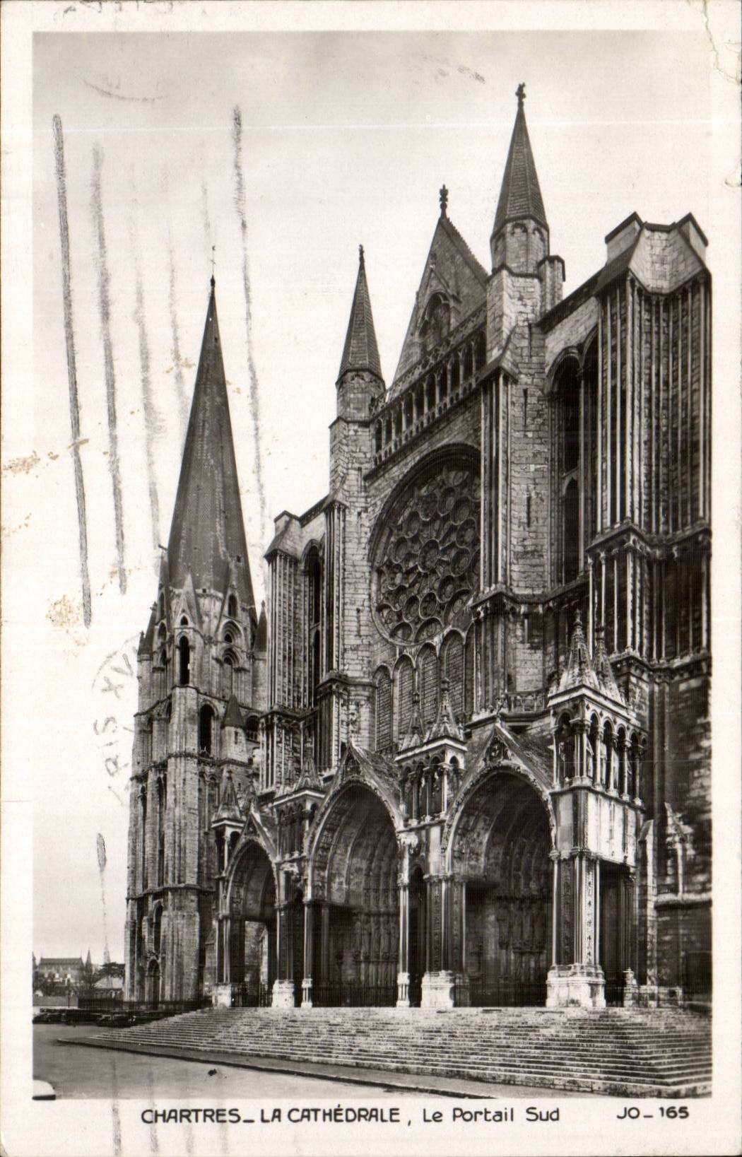 Chartres - La Cathédrale, Le Portail Sud — JO-165