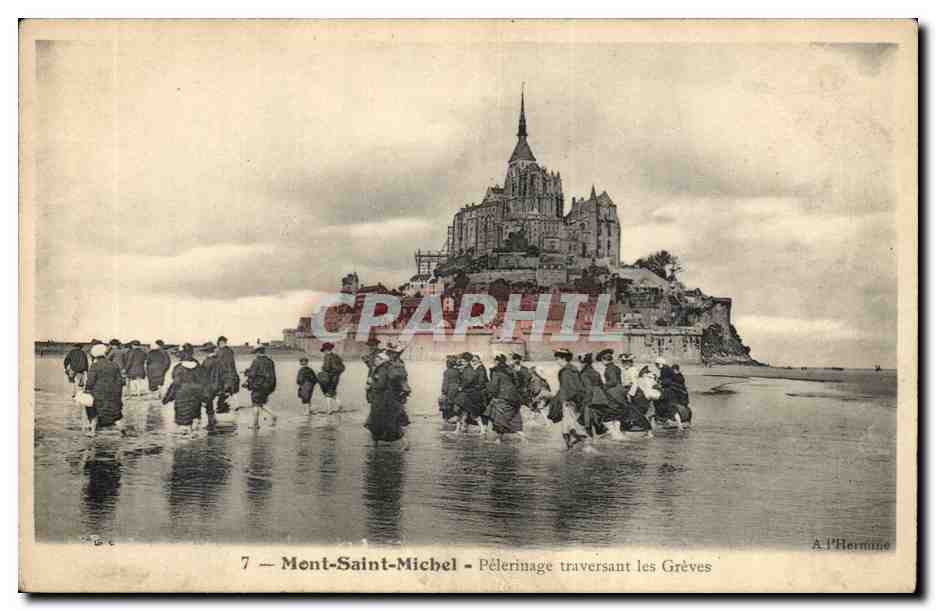 Mont-Saint-Michel — Pilgrimage Crossing the Grèves — A. l’Hermine, n°7