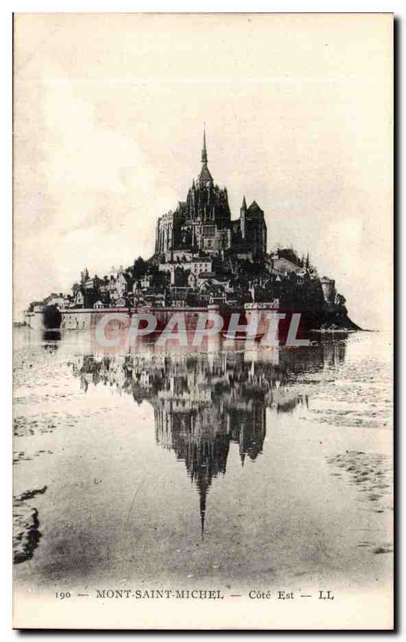 Mont-Saint-Michel — Côté Est — LL — n°190