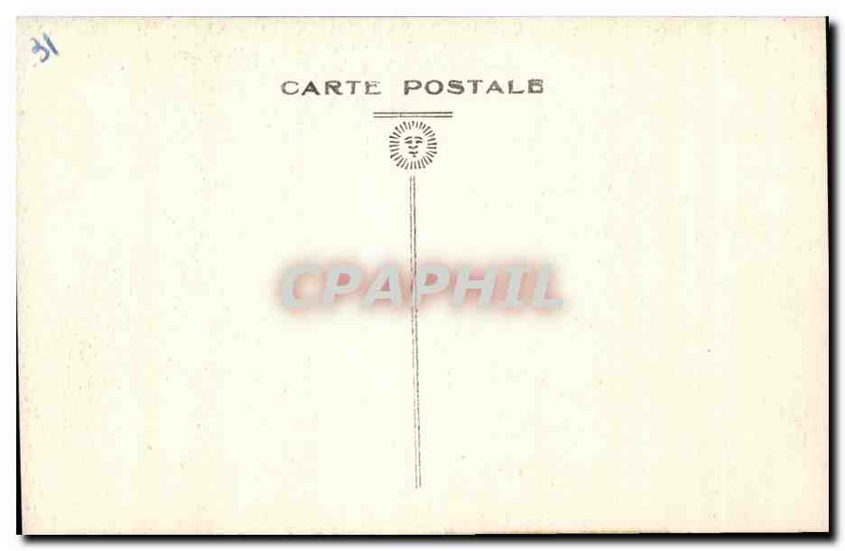 Le Mont Saint-Michel — Apside de l'église — CPAPHIL n°31 — Verso