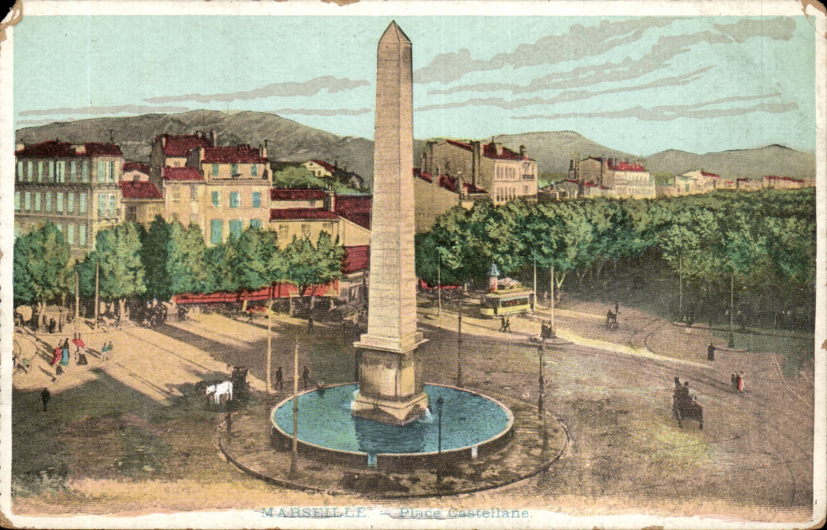 Marseille CPA Place CAstellane