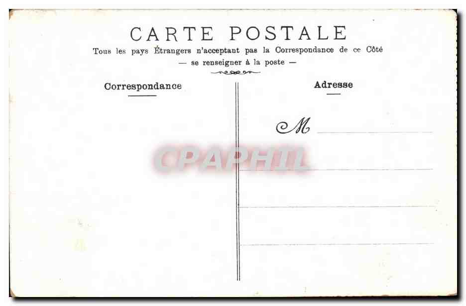 Marseille CPA Quai de la Joliette et la cathedrale — Verso