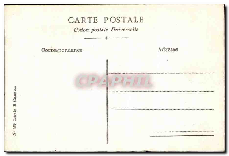 CPA Fantaisie Fleurs (carte toilee) — Rückseite