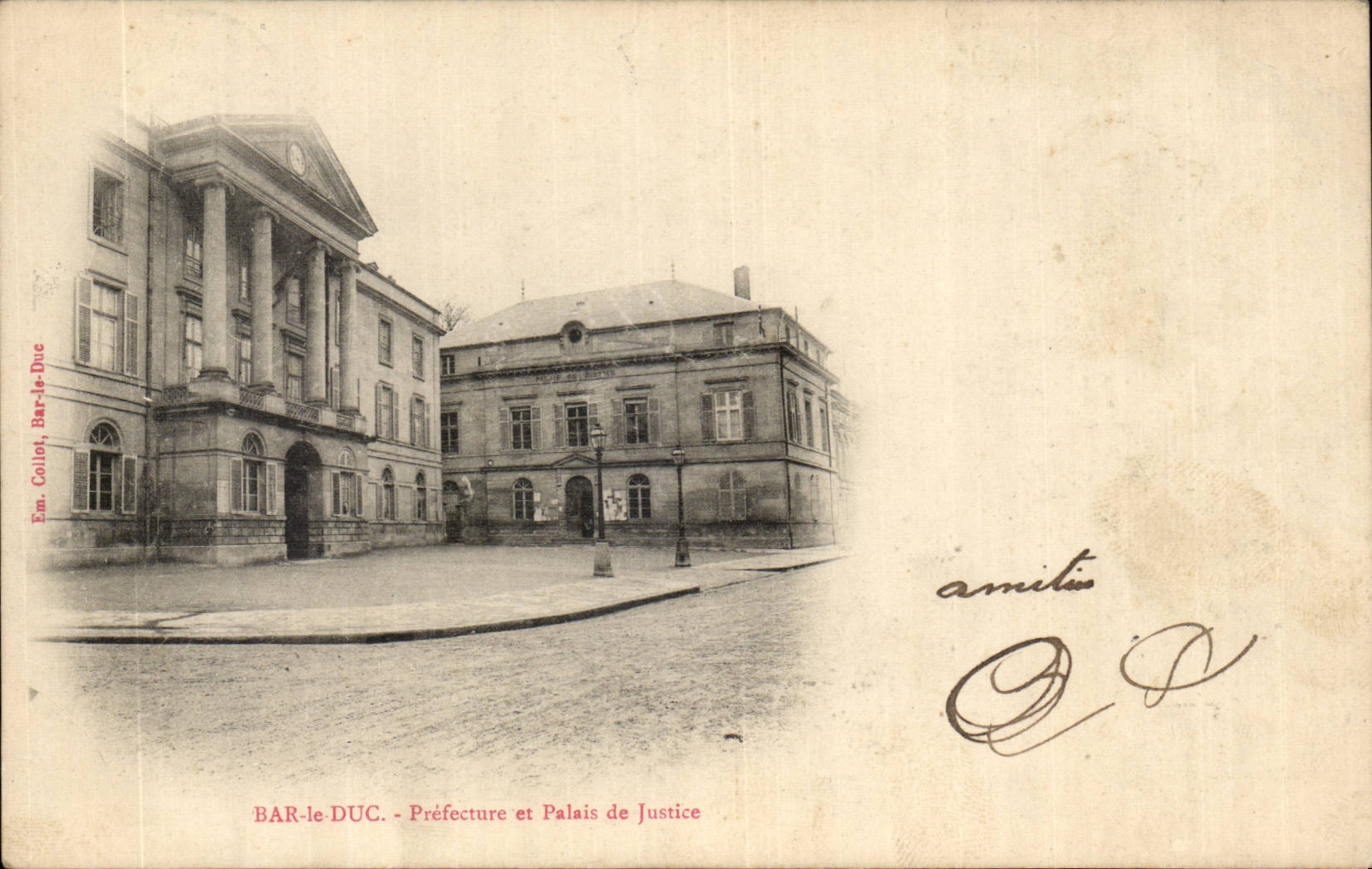 Bar le Duc - Prefecture et Palais de Justice - CPA 