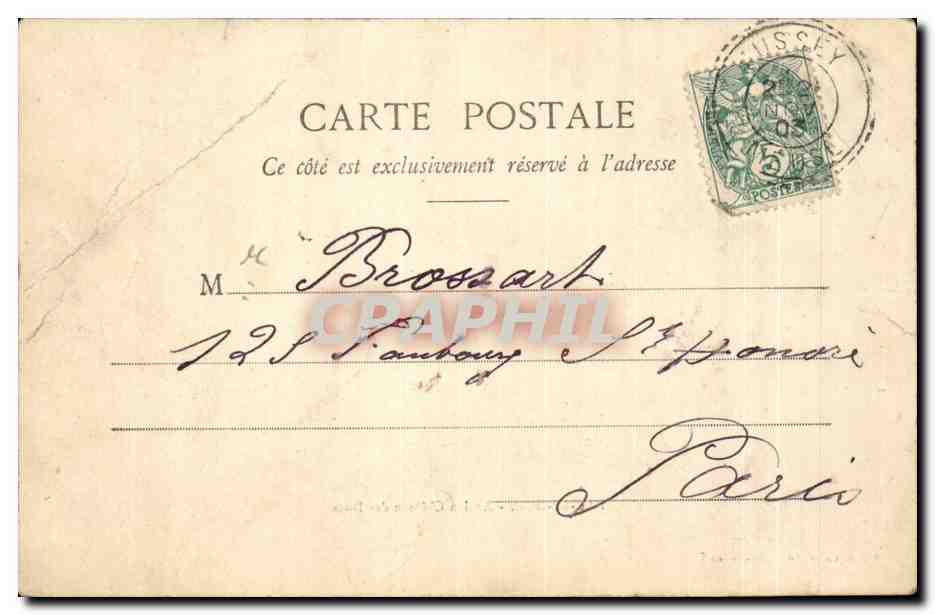 Bar le Duc - Ancien Chateau des Ducs - CPA  — Rückseite