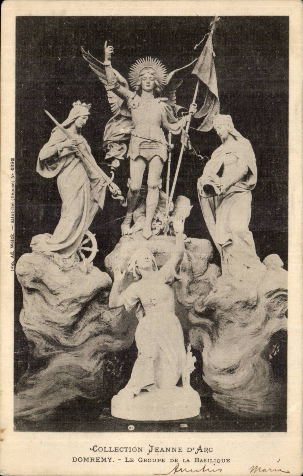 Le Groupe de la Basilique - Collection Jeanne d'Arc - Domrémy