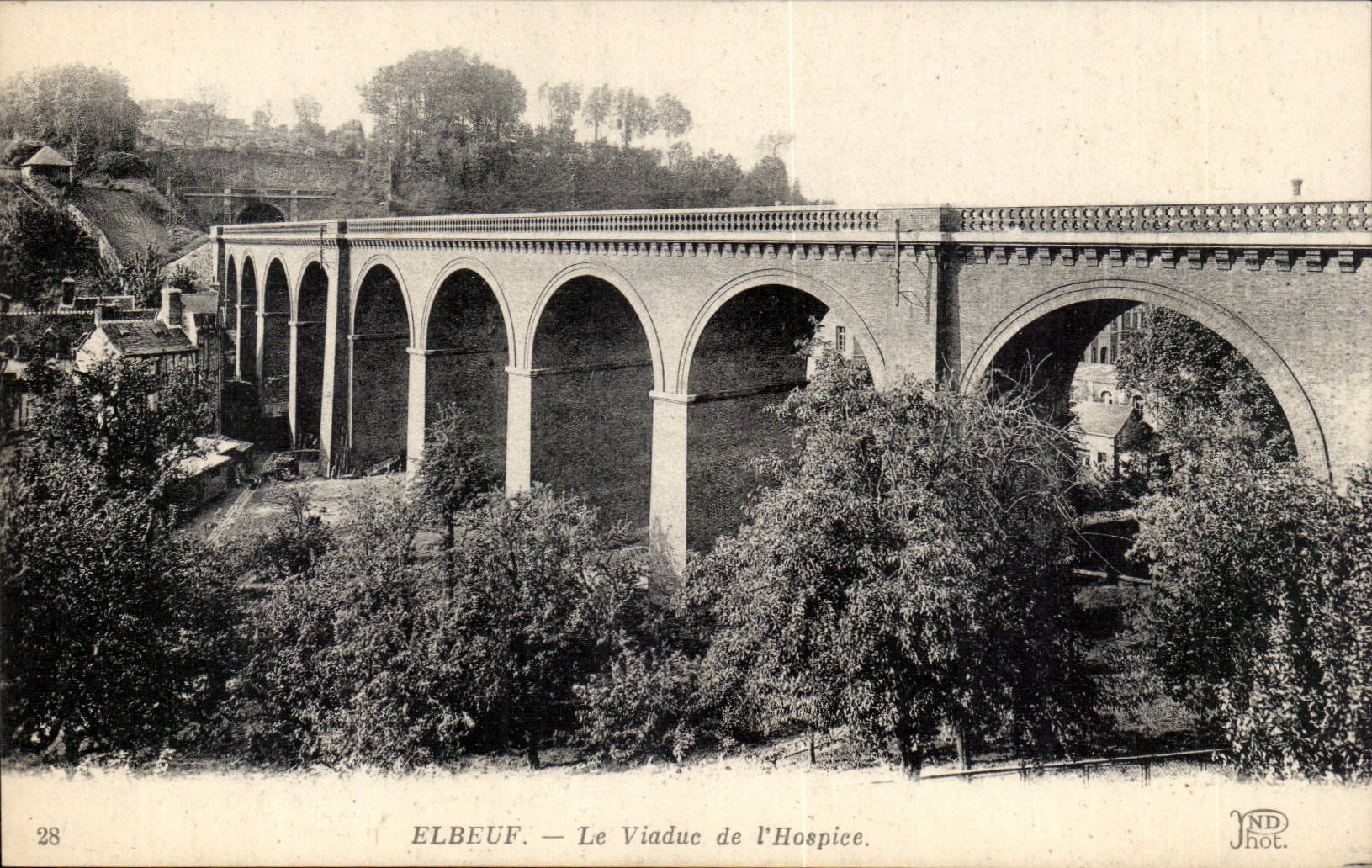 Elbeuf CPA Le viaduc de l'hospice