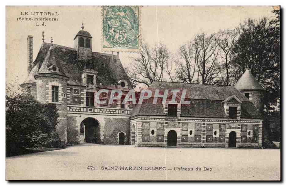 Saint Martin du Bec CPA Chaetau du Bec