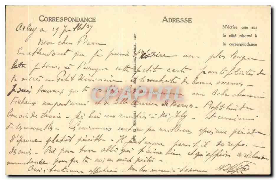 Gérardmer — Effet d'orage sur le lac — CPAPHIL n°159 — Reverso