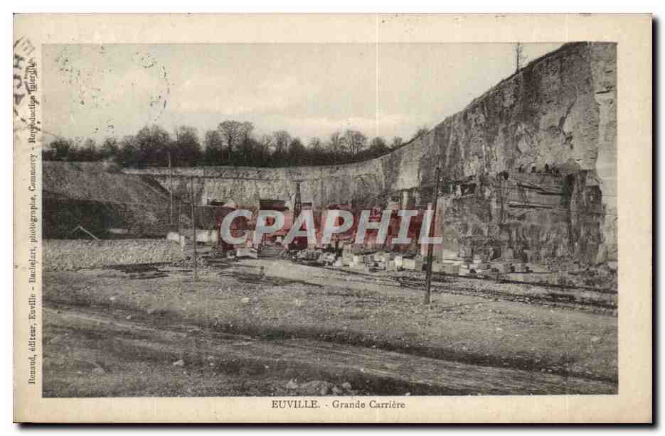 Euville - Grande Carrière — Fondard, éditeur, photographie, Cammeray