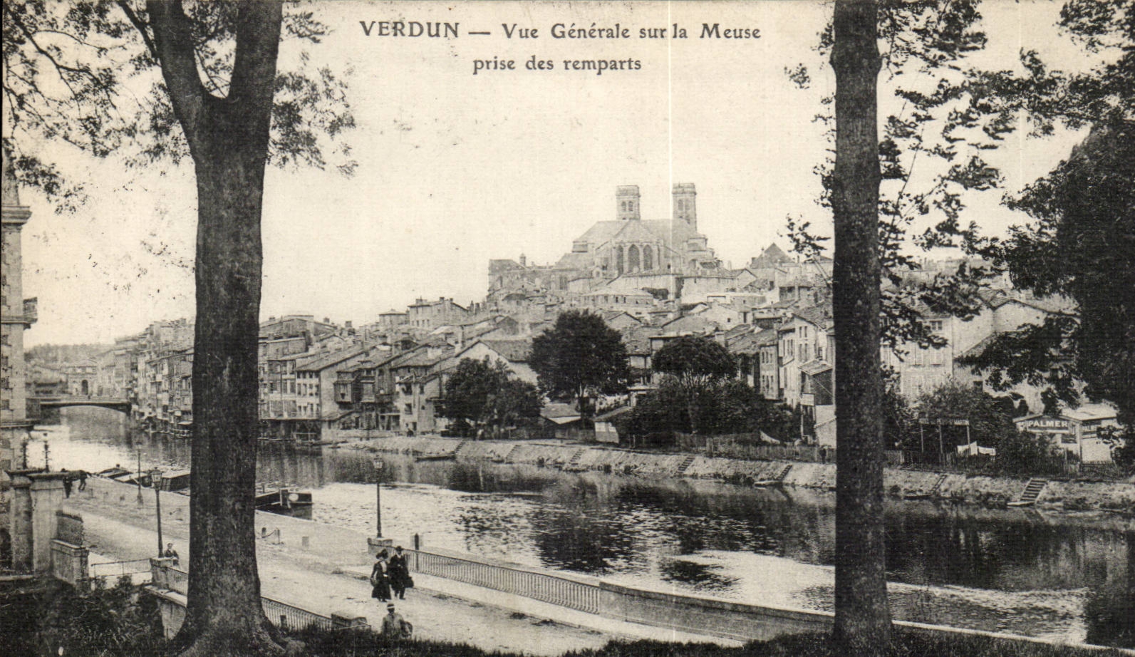Verdun — Vue Générale sur la Meuse prise des remparts