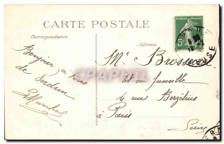 Verdun — Vue Générale sur la Meuse prise des remparts — Reverso