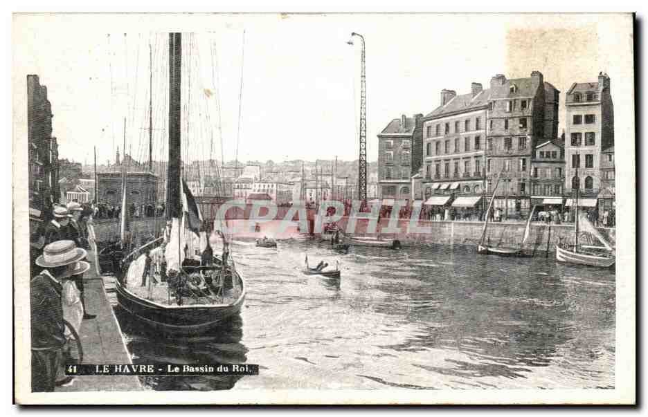 Le Havre CPA Bassin du roi