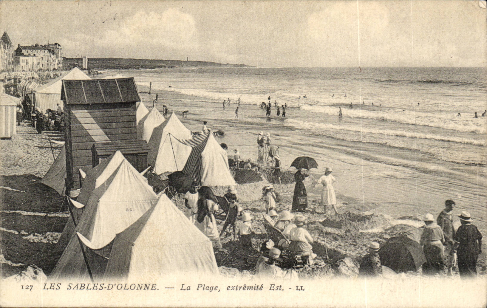 Les Sables-d'Olonne — Die Strand, Ostende — LL