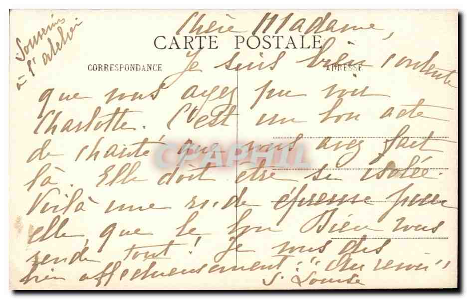 Climatorium du Chataeu de Grammont - Interieur de la Chapelle - CPA  — Rückseite