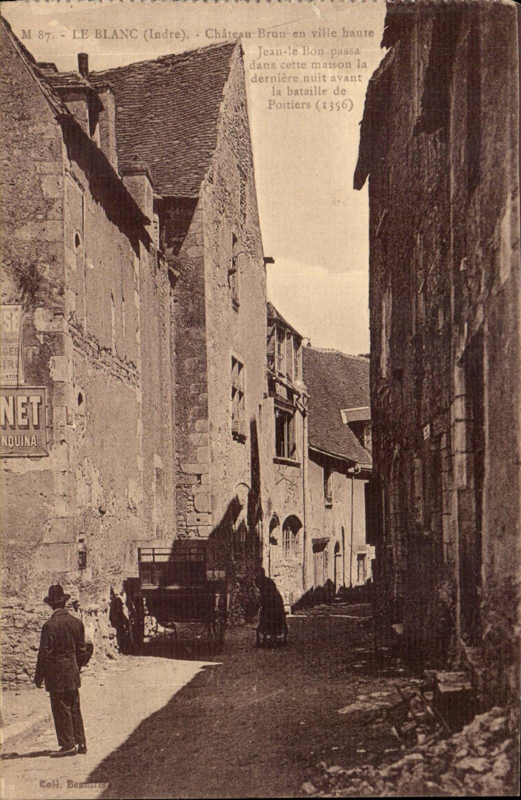 Le Blanc - Chateau Brun un Ville haute - CPA 