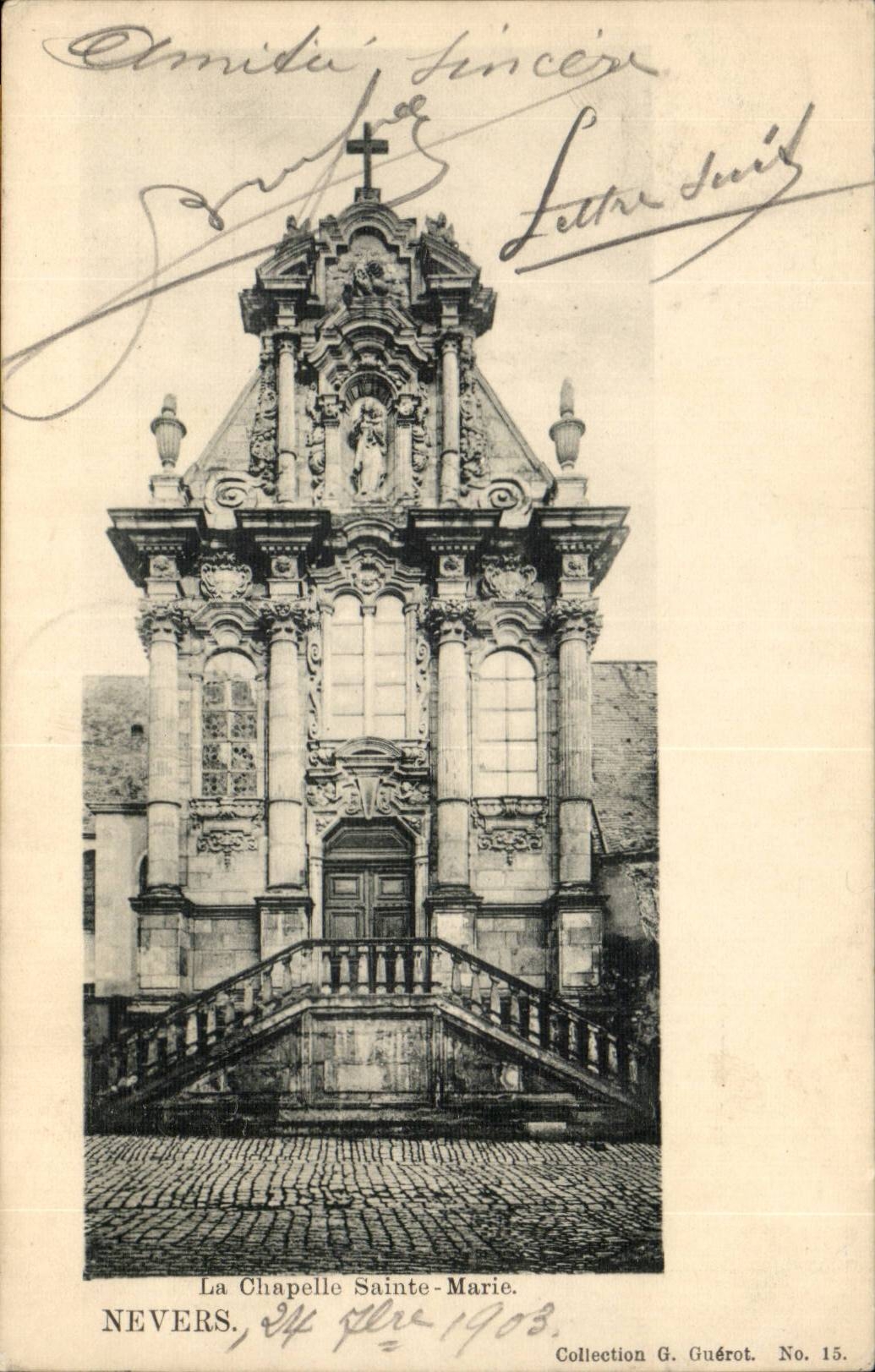 Nevers - La Chapelle Sainte Marie - CPA 