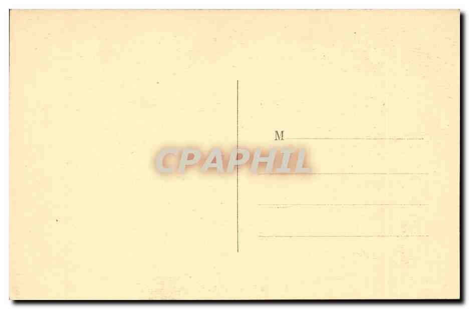 Chatillon en Bazois - Le Chateau - CPA  — Rückseite