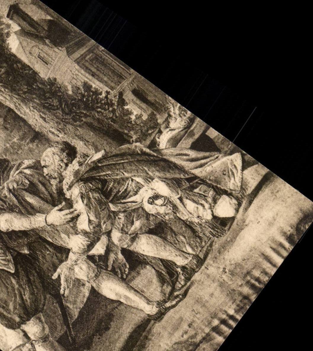 Pau CPA Tapisserie du chateau Gobelins Henri II rencontre Sully blesse