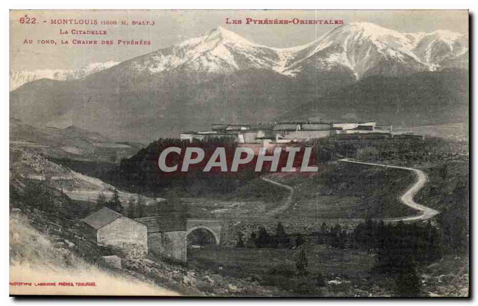 Montlouis (1000 m Höhe) — Die Citadel — Pyrénées-Orientales — Phototype Labouche Frères, Toulouse