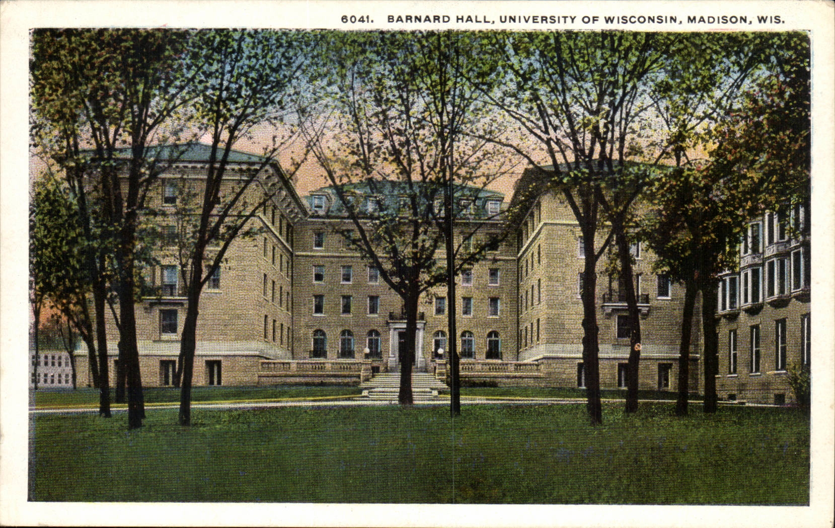 Etas Unis - United States - USA - Madison Wisconsin - Banard Hal - University of Wisconsin - CPA 