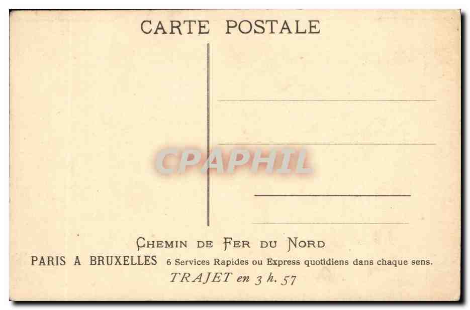 Belgique - Belgien - Belgium - Bruges - Brugge - Le Quai du Rosaire - CPA  — Rückseite