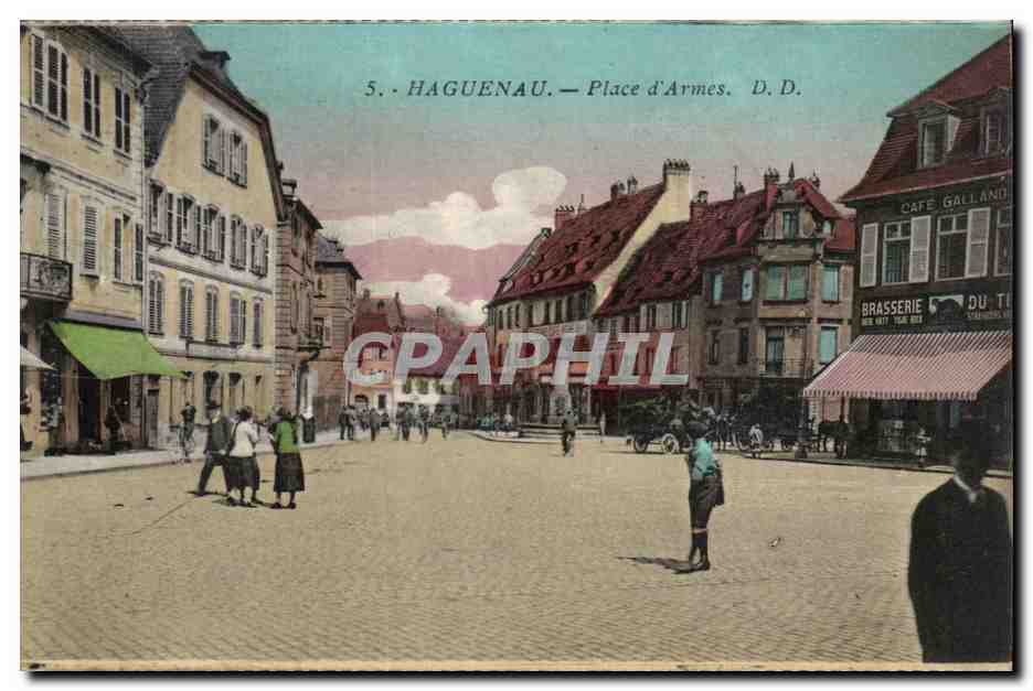 HAGUENAU — Place d'Armes — D.D.