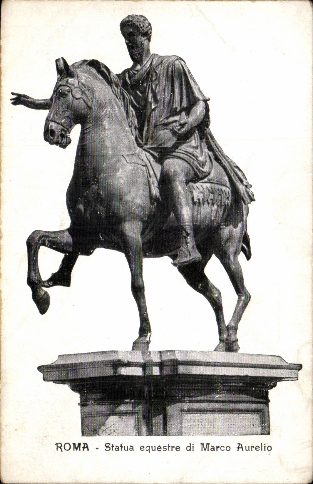 Italie - Italia - Italy - Roma - Rome - Statua equestre di Marco Aurelio - CPA 