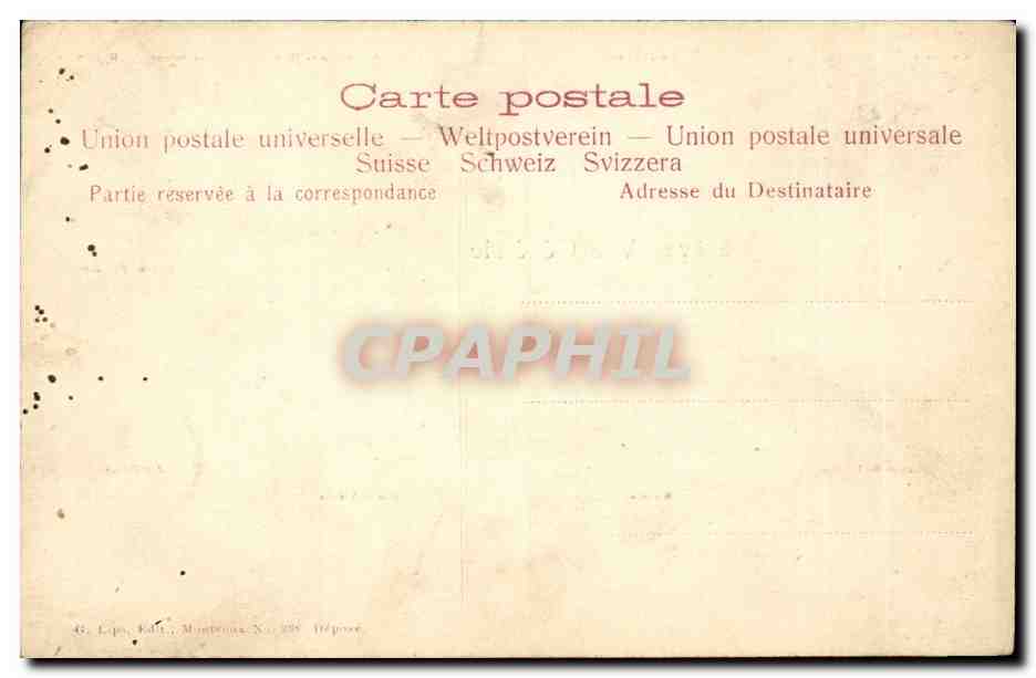 Suisse - Schweiz - Geneve - Geneva - Vue Generale - CPA  — Verso