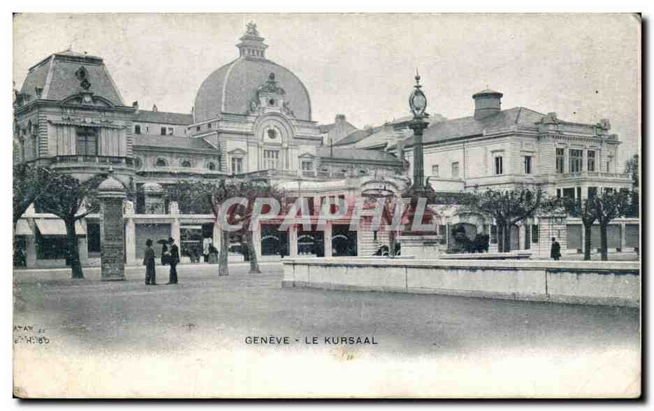 Suisse - Schweiz - Geneve - Geneva - Le Kursaal - CPA 