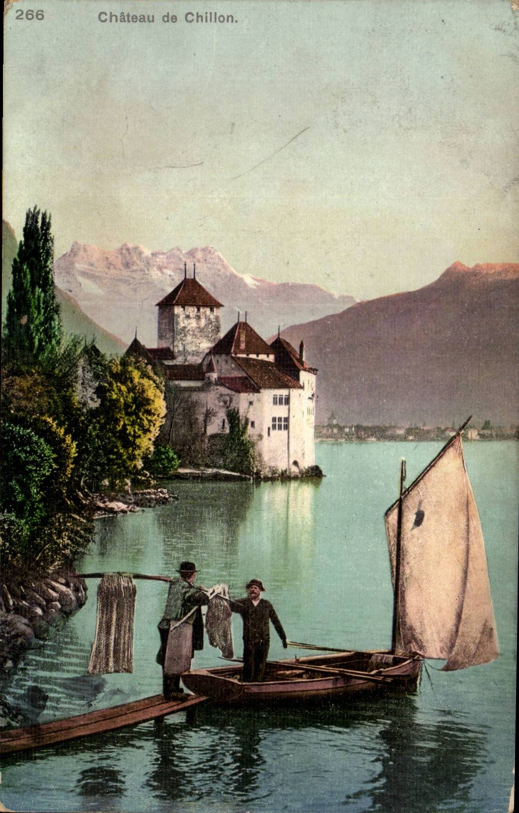 Suisse - Schweiz - Chateau de Chillon - CPA 