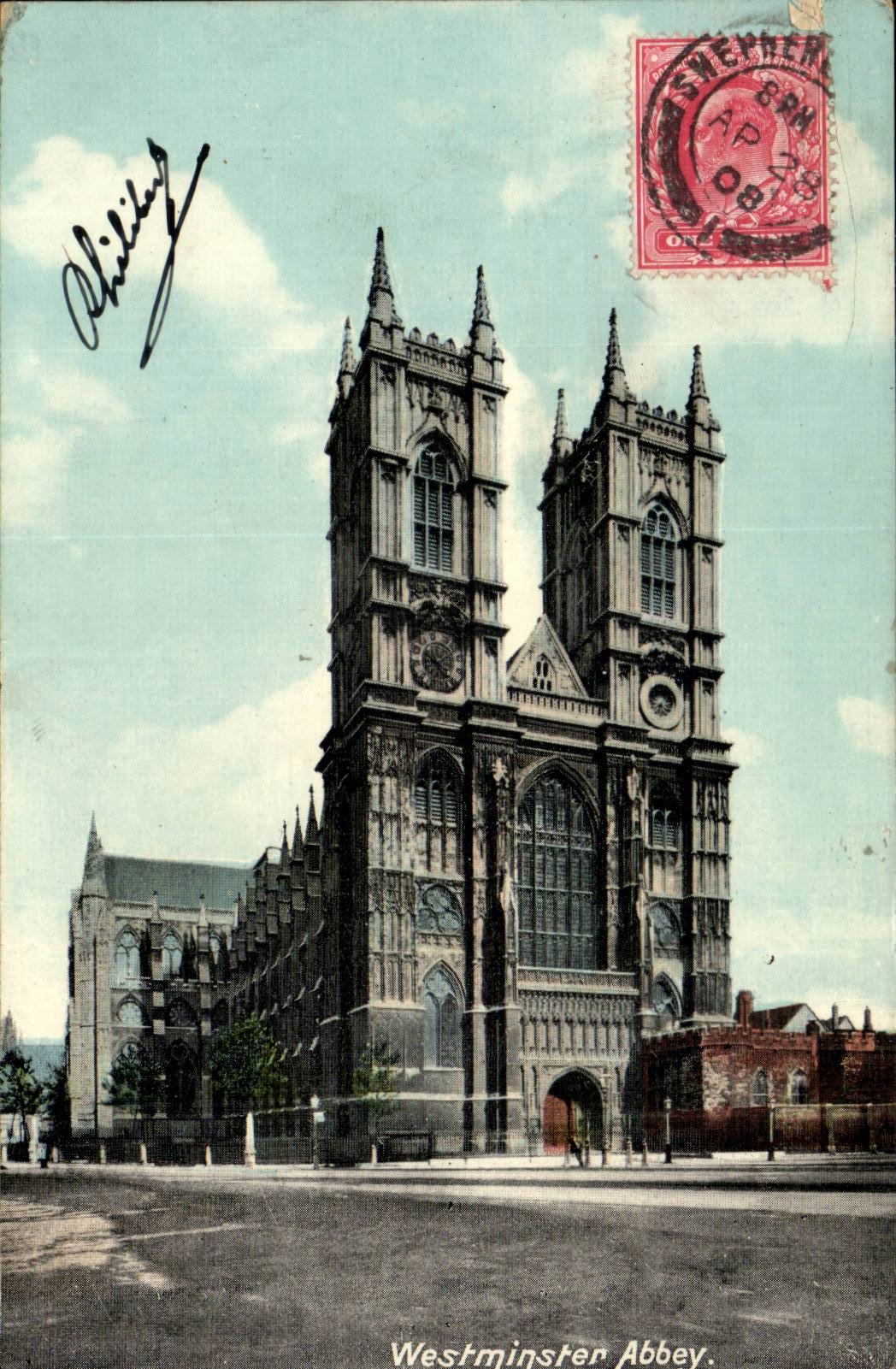 Angleterre - England - Westmister Abbey - London - CPA 