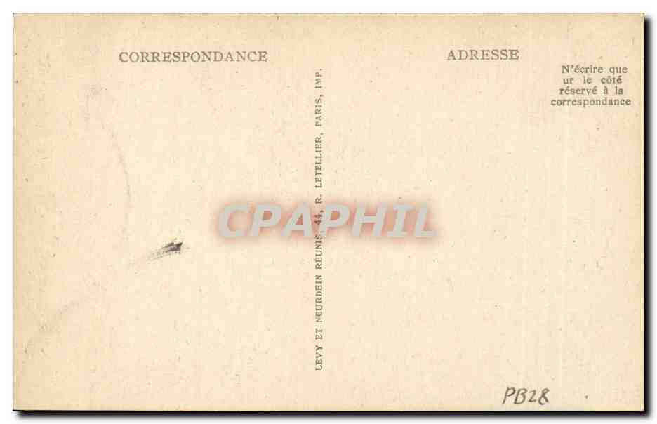 La Naissance d'Henri IV — Pau — par E. Deveria — n°194 — Reverso