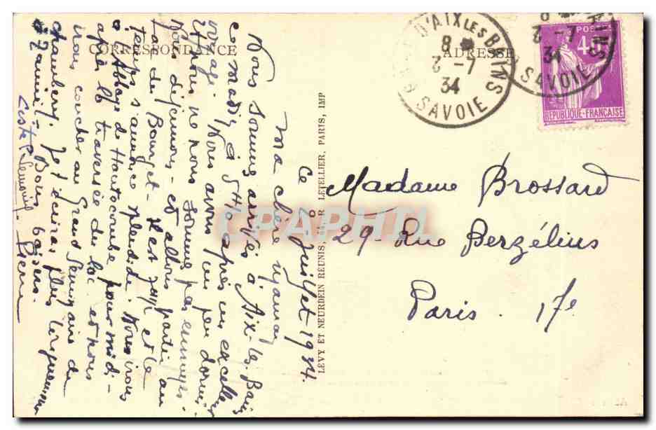 Lac du Bourget — Abbaye d'Haute-combe — LL — Reverso