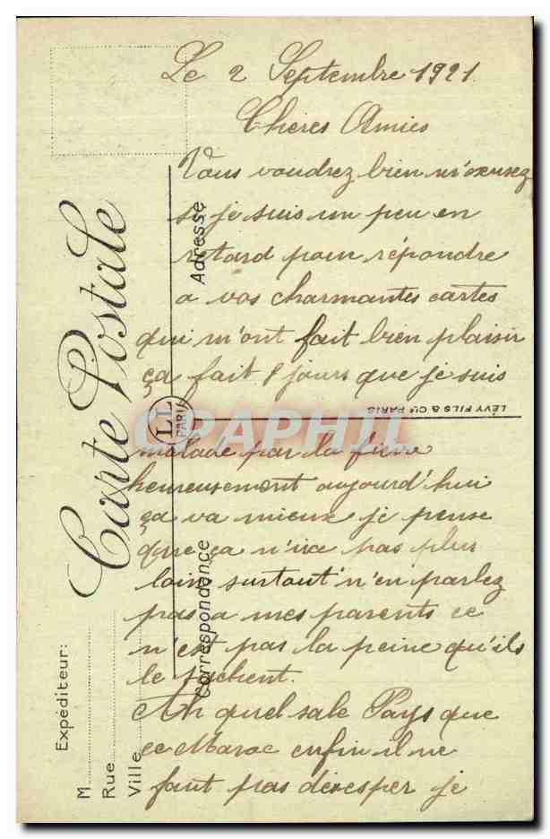 Troupeau de Chameaux — Scènes et Types — LL — Rückseite