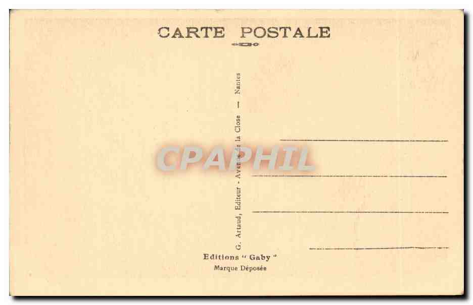 Toulouse - Le Grand Cloitre du Musee forme d'arcades - CPA  — Verso