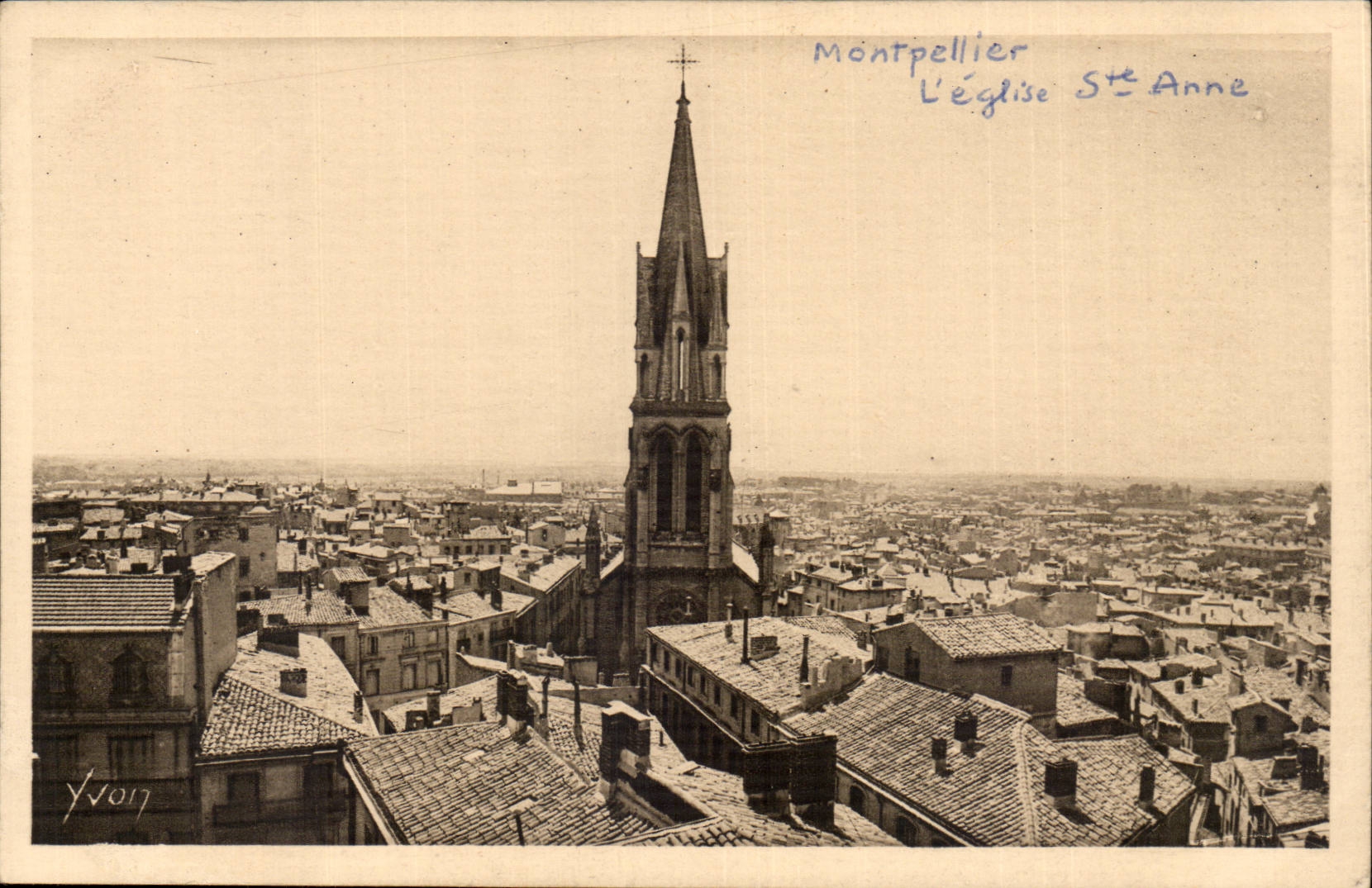 Montpellier — L'église Sainte-Anne — YVO17