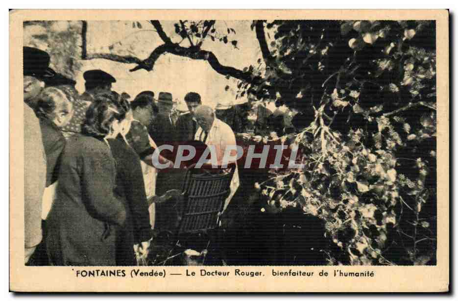 Fontaines (Vendée) — Le Docteur Rouger, bienfaiteur de l'humanité