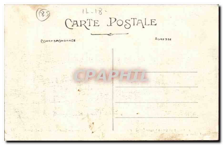 Saint Laurent sur Sevre CPA Salle de macanotherapie a l'jopital de St Gabriel pendant la guerre sante kinesitherapeuthe — Rückseite