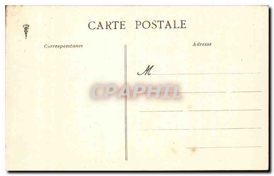 Saint Jean de Monts CPA L'hotel de la plage — Rückseite