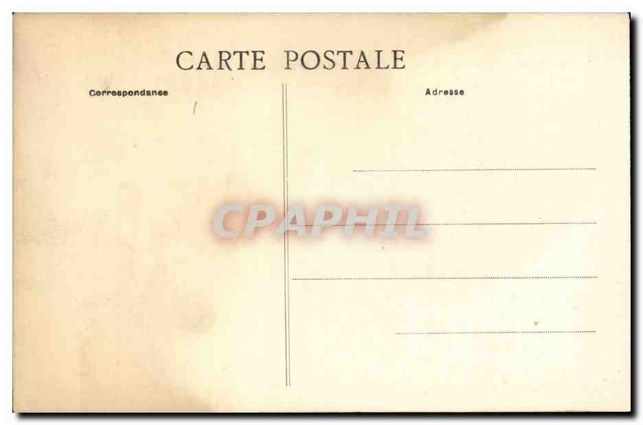 Croix-de-Vie (Vendée) — Der Hafen vor dem Abfahrts zur Fischerei — Coll. Bountain — Rückseite