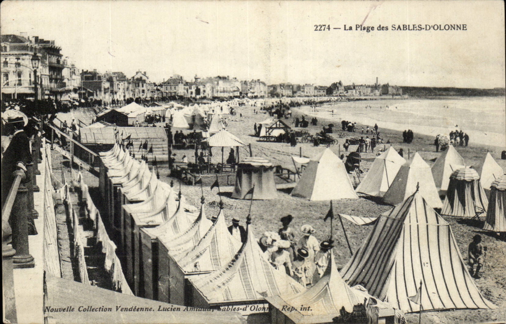 SAbles d'olonne CPA La plage